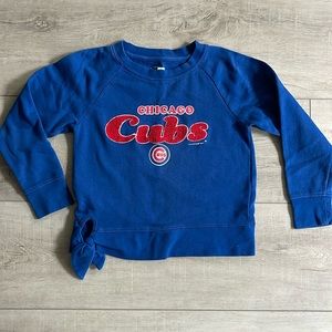 Girls Chicago Cubs sweatshirt